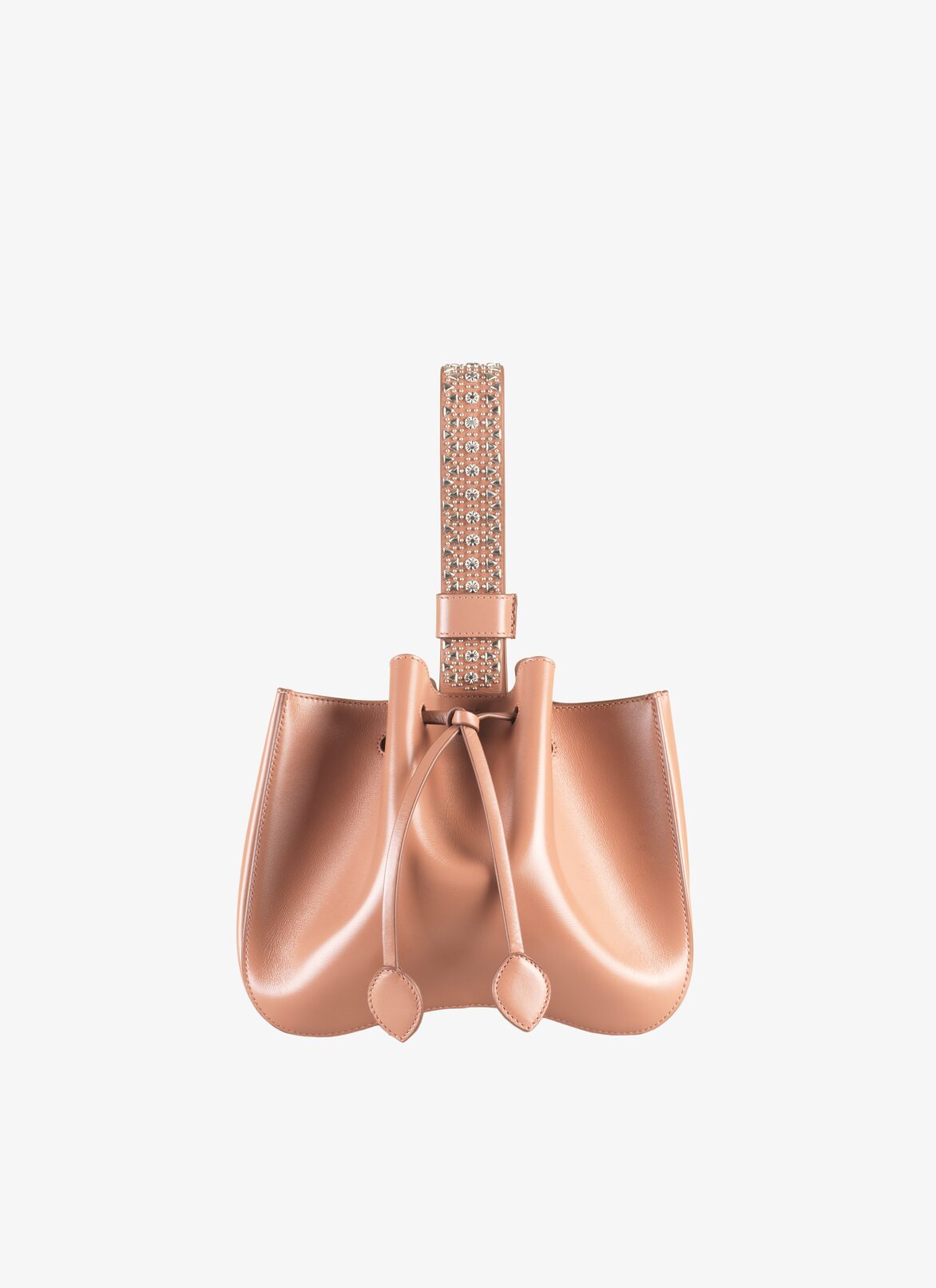 ROSEMARIE C.LUX+VIENNE CLOUS STRAP SAHARA ALAÏA BEIGE  ROSEMARIE C.LUX+VIENNE CLOUS STRAP SAHARA